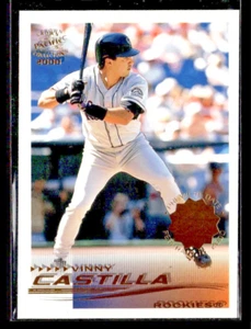 2000 PACFIC CROWN COLL PREMIERE DATE PARALLEL BLANK SERIAL 89 VINNY CASTILLA 1/1 - Picture 1 of 2