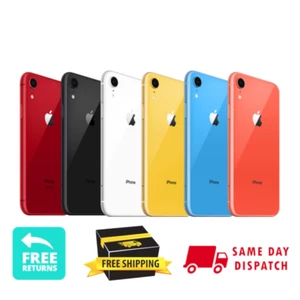 Apple iPhone XR 64GB GSM Unlocked Verizon Straight Talk - White | Red | Coral - Picture 1 of 9