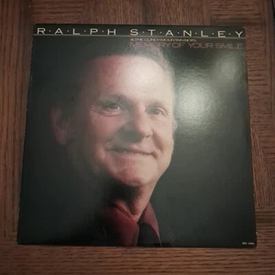 Ralph Stanley & Clinch Mountain Boys - Memory Of Your Smile LP 1982 Rebel 1606  - Image 1 of 4