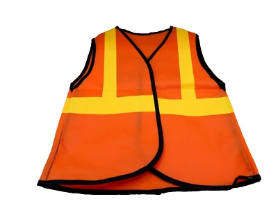 Kids Construction Work  Safety Vest  Costume Dress Up Role Play - Imagem 1 de 3