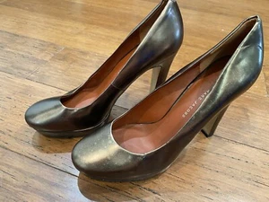 Marc By Marc Jacobs Work Office Heels Bronze 40 Size 9 - Picture 1 of 11