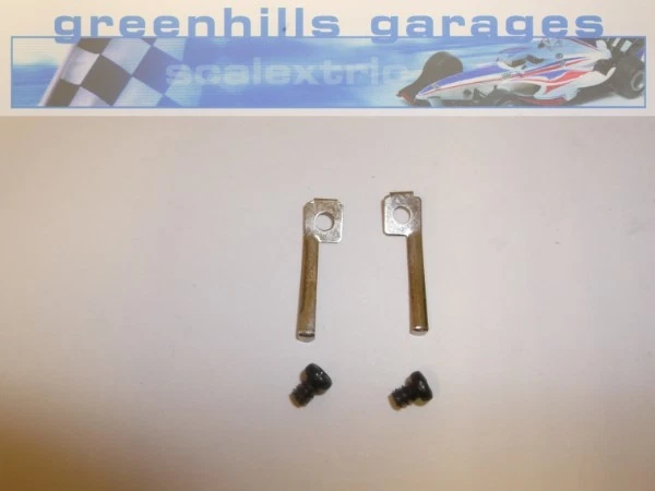 Greenhills Scalextric F1 / Dallara cars L-shaped connectors with screws - USE... - image 1 of 1