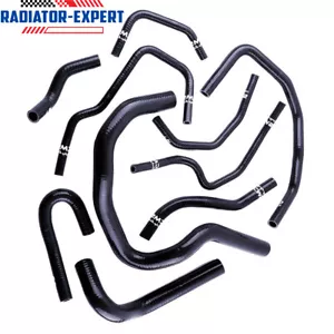 Kit de manguera de calefacción de radiador de silicona negra para Honda CRV CR-V MK1 B20 1997-2001 - Imagen 1 de 13