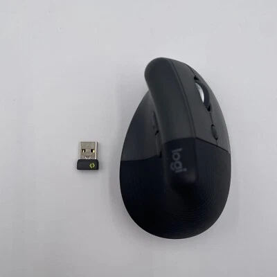 Logitech Lift Ratón Ergonómico Vertical Inalámbrico Bluetooth Grafito Foto 1 de 4