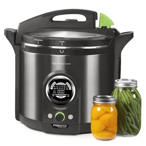 Presto Precise 02144 12Qt Digital Pressure Canner - Black - Picture 1 of 5