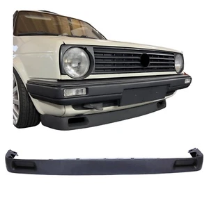 Für VW Golf 2 Jetta 2 GTI 16V Optik Geschlossen Front Spoiler Lippe Frontlippe - Picture 1 of 5