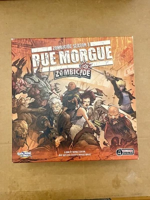 Zombicide - Rue Morgue Season 3 Boardgame CMON Guillotine 2014 COMPLETE - Image 1 of 4