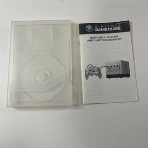 GAME BOY PLAYER START UP DISC NUR HÜLLE & HANDBUCH - KEINE DISC ENTHALTEN - GAME CUBE - Bild 1 von 5