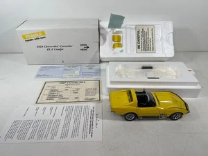 DANBURY MINT 1969 CHEVROLET CORVETTE ZL-1 COUPE PRISTINE/TITLE - Picture 1 of 19