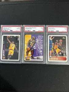 Lot Of 3 Graded Kobe Bryant Rookie Cards PSA 8,7,5 - Bild 1 von 7