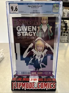 EDGE OF SPIDER - VERS 2 CGC 9.6 Marvel 2014 4th Print 1. App von Spider-Gwen - Bild 1 von 2