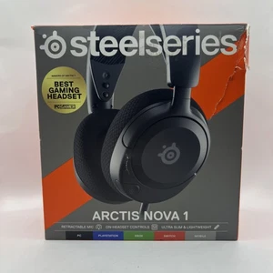 SteelSeries Arctis Nova 1 Auriculares Premium con Cable para Juegos con Cancelación de Ruido - Negros - Imagen 1 de 6