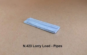 N Gauge FLEETLINE N.423  LORRY LOAD - PIPES   "UNPAINTED"   METAL CASTING - Picture 1 of 4