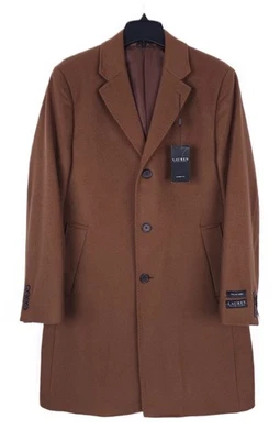 Lauren Ralph Lauren Men's Classic-Fit Wool & Cashmere Overcoat Vicuna 40S NWT - Image 1 of 4