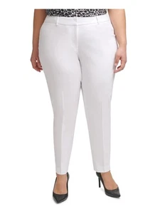 CALVIN KLEIN Womens Stretch  Wear To Work Straight leg Pants - Picture 1 of 14