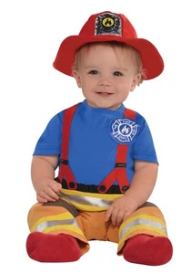 Boy's Infant/Toddler First Fireman Costume - Picture 1 of 1