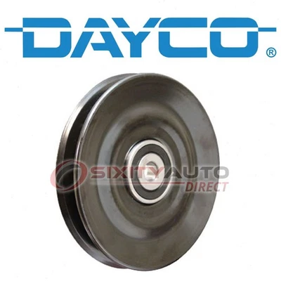 Dayco Drive Belt Idler Pulley for 1989 Dodge Shadow 2.2L L4 - Engine Bearing lv Foto 1 de 4