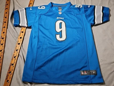   Camiseta NFL Matthew Stafford Detroit Lions Jóvenes Niños XL Azul Fútbol NFL Foto 1 de 4