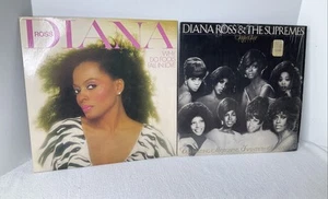 LOT OF 2 DIANA ROSS / THE SUPREMES  33 RPM LPS. Motown. (EXCELLENT +) - Picture 1 of 3