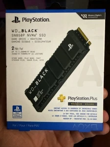 New Sony Playstation WD Black SN850P NVMe SSD 2TB - Picture 1 of 4