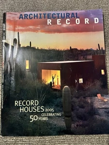 Architectural Record April 2005 Record House 50 Celebrating 50 Years Design - Picture 1 of 6
