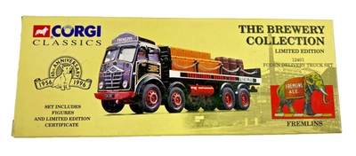 Corgi Classics 12401 Foden Delivery Truck Set Fremlins Brewery Escala 1:50 - Nuevo Foto 1 de 2