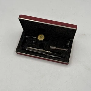 Starrett Last Word Dial Test Indicator No. 711 w/Case & Attachments - .001” - Picture 1 of 6