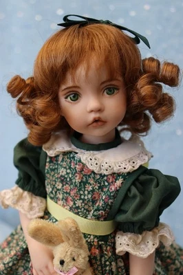 Nicole - OOAK - 12" Porcelain Doll - from Dianna Effner mold Expressions - MAFD - Image 1 of 4