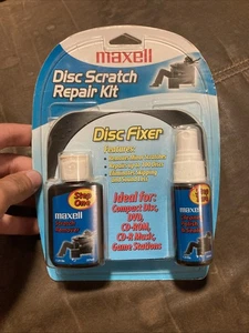 NEU VERSIEGELT Maxell Disc Kratzer Reparatur Kit CD-335 Disc Fixierer CD DVD Videospiele - Bild 1 von 3