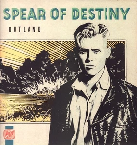 Spear of Destiny Outland LP vinyl UK 10 1987 with inner and A1U/B1U matrix DIX59 - Picture 1 of 6