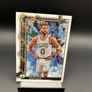 2025-26 Topps Holiday #SSB-JT Jayson Tatum SSP Back Variation Boston Celtics - Picture 1 of 2