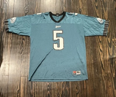 Camiseta deportiva vintage Nike Team Philadelphia Eagles Donovan Mcnabb para hombre XL verde nailon Foto 1 de 4