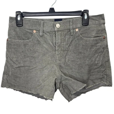 Gap женщин размер 4 Chino шорты армия зеленый Corturoy хлопковая смесь - Изображение 1 из 4