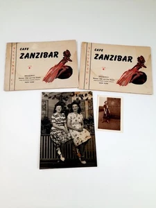 Vtg Cafe Zanzibar Souvenir Photos Broadway New York - Picture 1 of 15