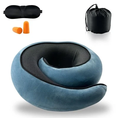 LZKEWUQO Neck Pillow Airplane, Travel Pillow,Airplane Pillow,Memory Foam Travel Pillow.