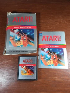 Realsports Volleyball (Atari 2600, 1982) Complete in Box w/ Manual CIB Tested - Picture 1 of 6