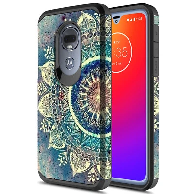 For Moto G7 Power / Supra Hybrid Graphic Fashion Cute Colorful Silicone Case - Image 1 of 4