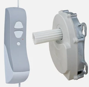 UNIROLL D23100 Wellenmotor Sturz Rolladen Motor Premium Steuerung TYP 4 70W Weiß - Bild 1 von 3