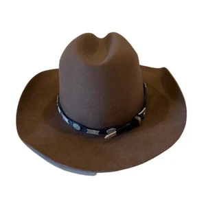 RENEGADE Mezcla de Piel XX Vaquero SOMBRERO OCCIDENTAL Texas - Imagen 1 de 14