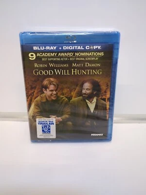 Good Will Hunting (Blu-Ray, 1997) *Rare * Robin Williams Matt Damon SEALED - Image 1 of 4