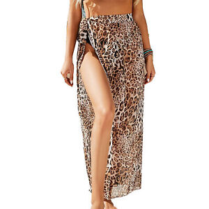 (Free Size) Swimsuit Wrap Skirt Beach Wrap Skirt Soft Elegant Casual