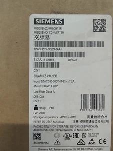 New Siemens 6SL3525-0PE23-0AA1 6SL3 525-0PE23-0AA1 FAST SHIP DHL/Fedex - Picture 1 of 3