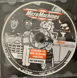 Rare retro game Micromachines philips CD-i CDI DVC NOT FOR RESALE DEMO - Picture 1 of 1
