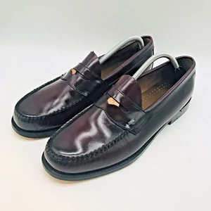 G. H. Bass & Co. Walter Leder Penny Halbschuhe Herren 10.5D Braun Klassische Schuhe - Bild 1 von 11