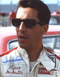 Mario Andretti Signed 8x10 Photo (Beckett COA) - Picture 1 of 2
