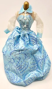 Barbie Fashion Avenue Deluxe Blue Sparkly Gown / Dress #14307 - Picture 1 of 6