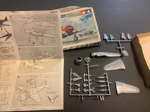 De colección Tamiya SHOKI Nakajima KI 44 TOJO 1/72 Modelo Avión Kit Piezas CERO - Imagen 1 de 4