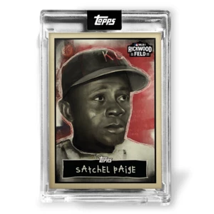 One (1) Satchel Paige 2024 TOPPS MLB Rickwood Negro League Card RW-1 **SEALED** - Imagen 1 de 2