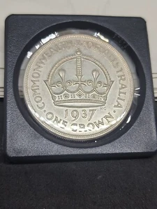 Australian 1937 CROWN UNC - Imagen 1 de 5