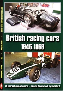 Book - British Racing Cars 1945 1969 - BRM Cooper Vanwall Lotus Brabham McClaren - Imagen 1 de 1